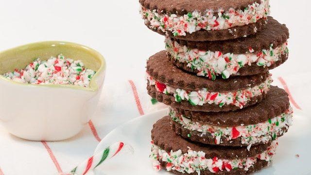 Çikolatalı Naneli Sandviç Kurabiye