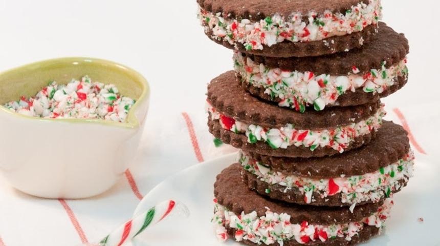 Çikolatalı Naneli Sandviç Kurabiye