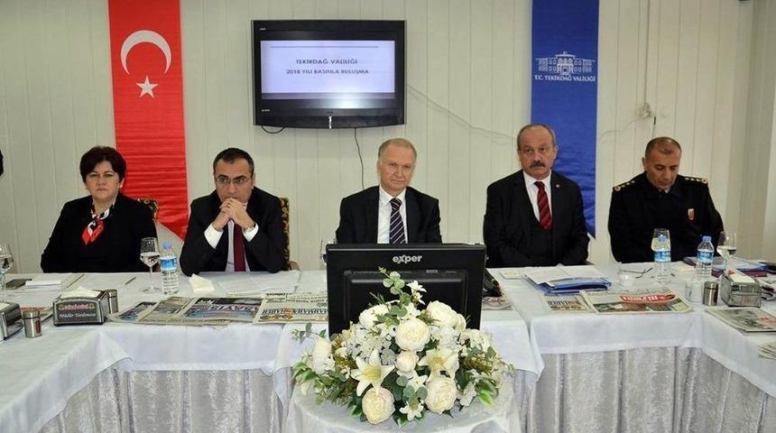 Tekirdağ&rsquo;da &rsquo;2017 Yılı Değerlendirme Toplantısı&rsquo; Yapıldı