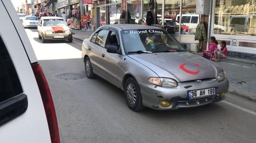 Sarıkamış&rsquo;ta Taksicilerden &Ccedil;ocuk &Ouml;l&uuml;mlerine Tepki