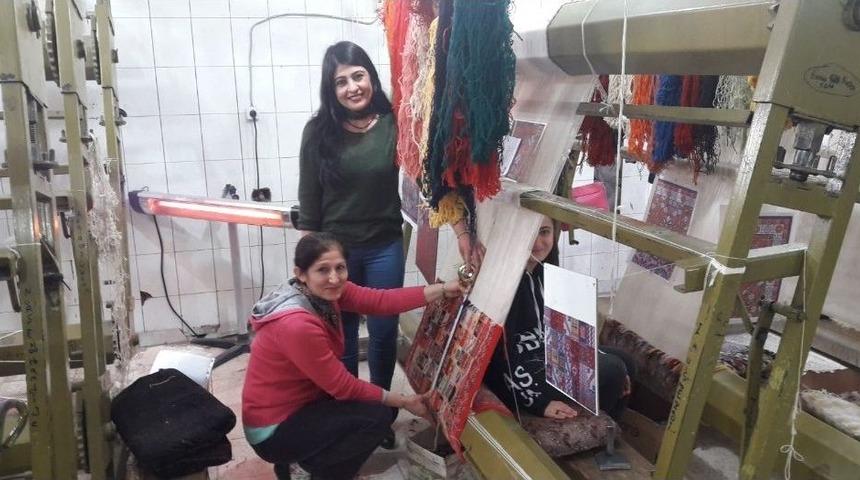 Cizreliler ‘yöresel Kilim Dokuma’ Kursuna Yoğun İlgi Gösteriyor