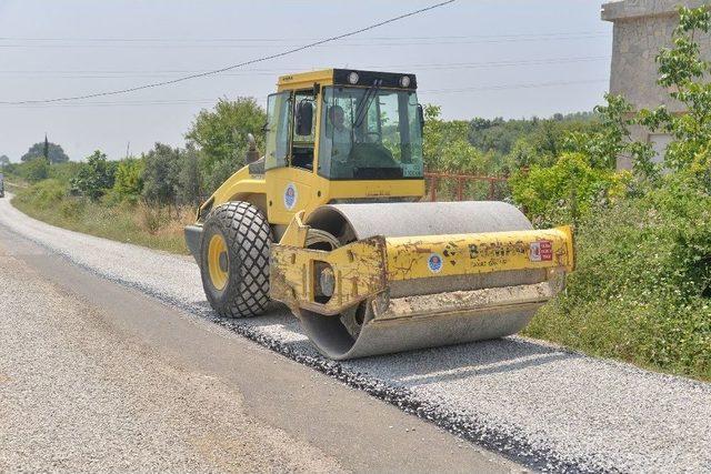 Büyükşehir’de Yol Çalışmaları Sürüyor