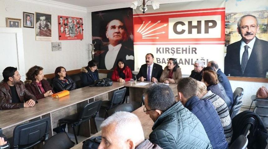 Chp İl Başkanı Yılmaz Zengin: "&uuml;retim Kapılarına Kilit Vuruldu"