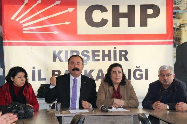 Chp İl Başkanı Yılmaz Zengin: "&uuml;retim Kapılarına Kilit Vuruldu" 2