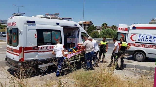 Manavgat ’ta Trafik Kazası: 4 Yaralı