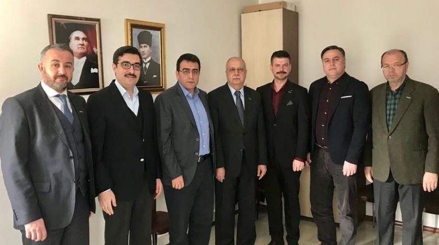 Manisa M&uuml;siad Başkanı &Uuml;rper&rsquo;den Katı&ouml;z&rsquo;e Tebrik Ziyareti