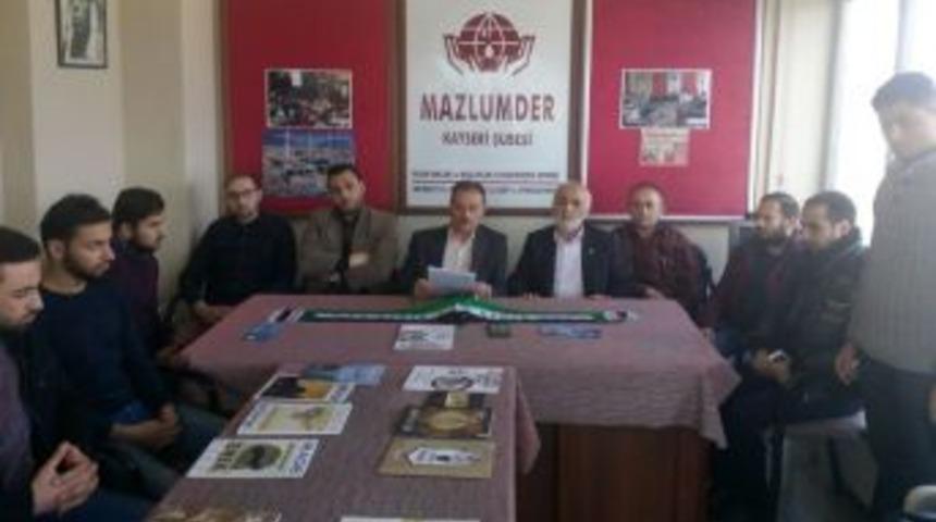 Mazlum-der Kayseri Şube Sekreteri Mustafa Kurban: