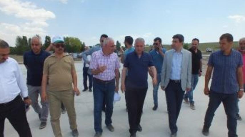 Vali Yıldırım Tarihi Milli Park &Ccedil;alışmaları Yerinde İnceledi