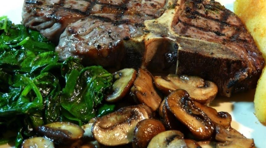 Ispanaklı ve Mantarlı Bonfile