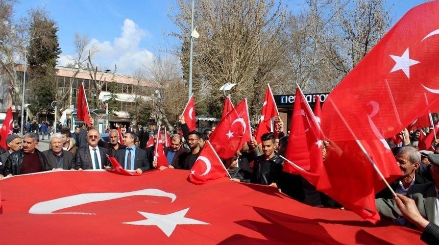 ‘mehmetçiğe Bir Ses, Bir Nefes De Sen Ol’ Mitingi Düzenlendi