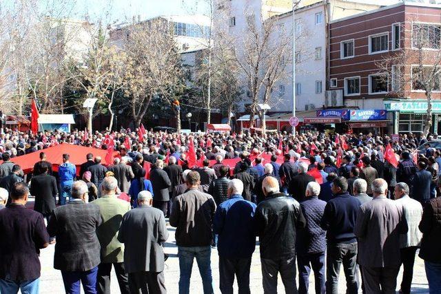 ‘mehmetçiğe Bir Ses, Bir Nefes De Sen Ol’ Mitingi Düzenlendi