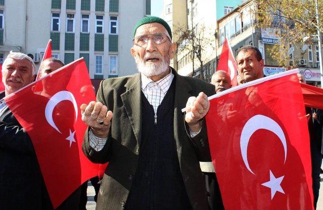 ‘mehmetçiğe Bir Ses, Bir Nefes De Sen Ol’ Mitingi Düzenlendi