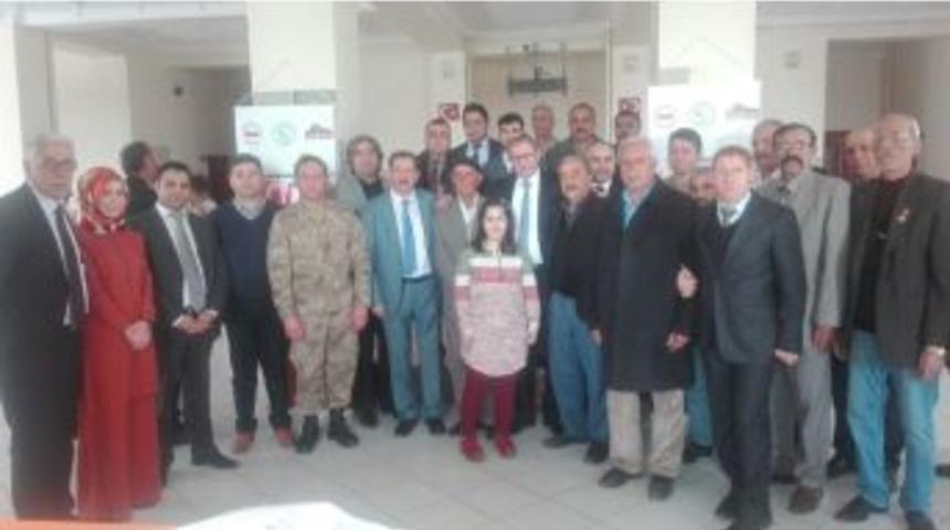 Kaymakam G&uuml;ndoğdu Şehit Yakınları Ve Gazilerle Bir Araya Geldi