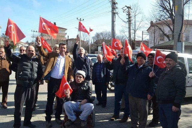 Üsküp’ten Afri’ne Destek