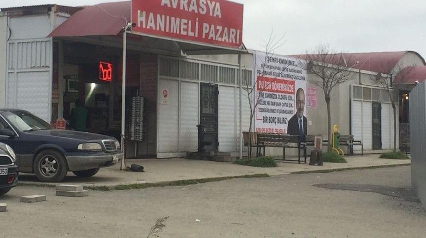 Avrasya Pazarına Ge&ccedil;ici Yer Tahsis Edilecek