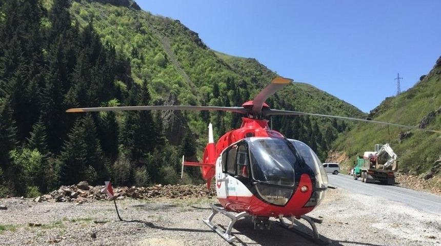Helikopter Ambulans Haziran Ayında 44 Hasta İ&ccedil;in Havalandı