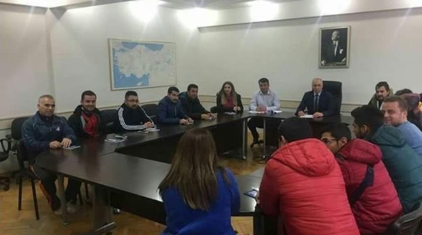 M&uuml;d&uuml;r Musa Yıldırım, Beden Eğitimi &Ouml;ğretmenleriyle Buluştu