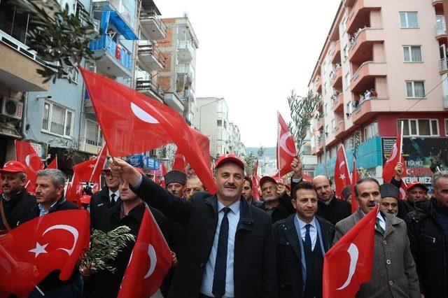 Zeytin Diyarından ’zeytin Dalı Harekâtı’na Tam Destek