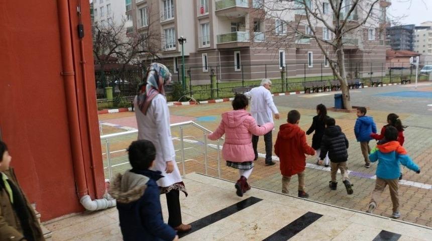 &Ccedil;amlıca Okullarında Yangın Ve Deprem Tatbikatı