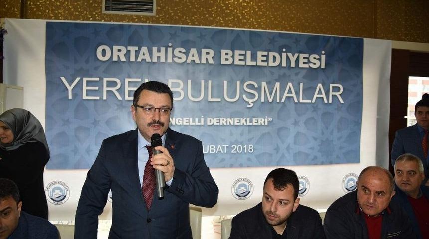Engelliler T&uuml;m Sorunlarını Başkan Gen&ccedil;&rsquo;e Anlatılar