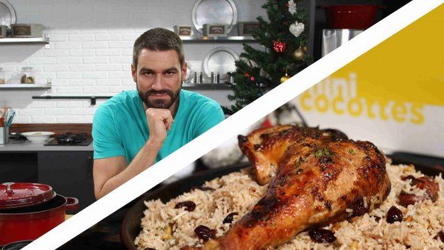 Yağız İzgül'den Yılbaşına Özel Hindi ve Kestaneli Pilav