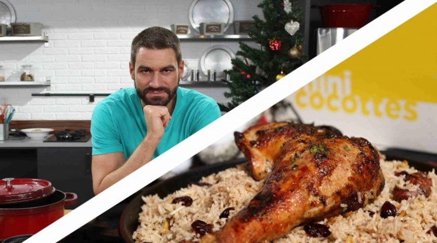 Yağız İzgül'den Yılbaşına Özel Hindi ve Kestaneli Pilav