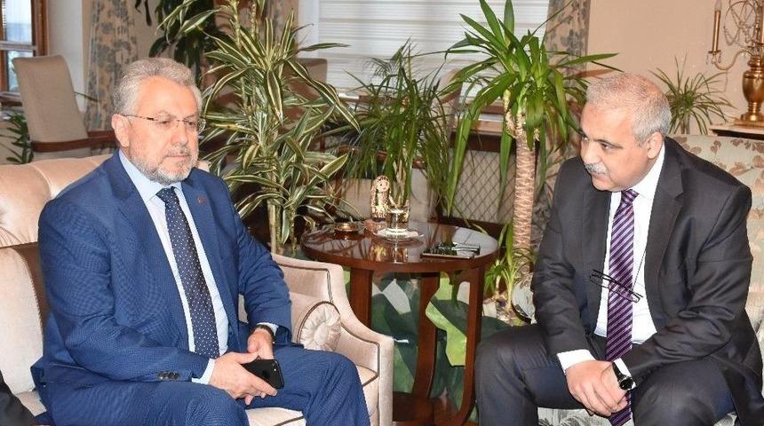 Ekonomi Bakanlığı Heyetinden Vali G&uuml;ven&ccedil;er&rsquo;e Ziyaret