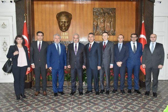 Ekonomi Bakanlığı Heyetinden Vali G&uuml;ven&ccedil;er&rsquo;e Ziyaret 2