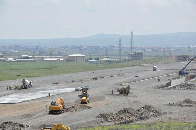 Kars Lojistik Merkezi’nde Hummalı Çalışma