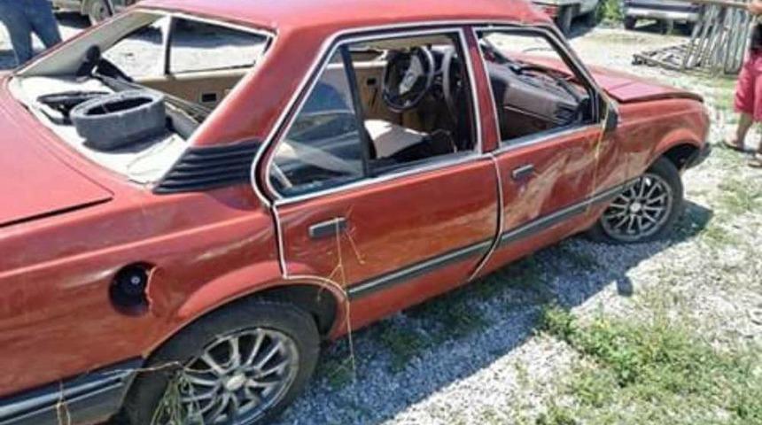 Lastiği Patlayan Ara&ccedil; Hurdaya D&ouml;nd&uuml;