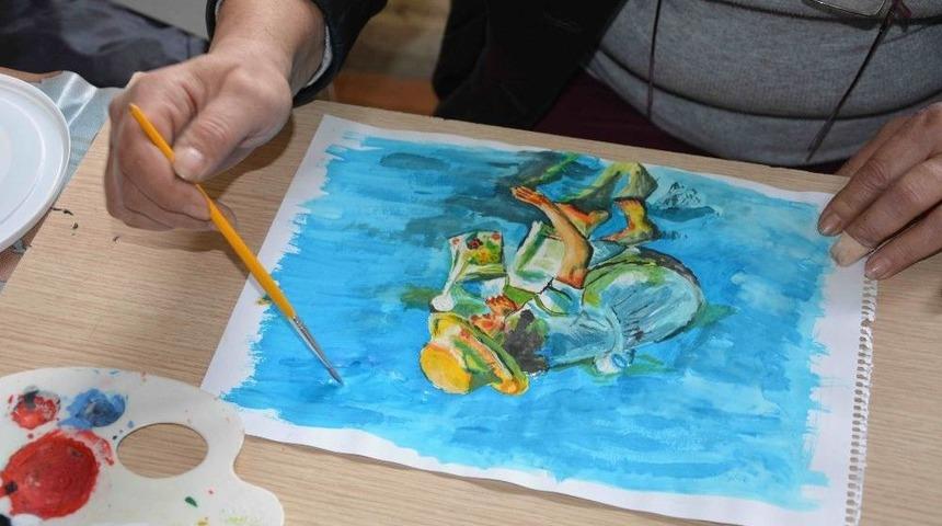 Hayallerini Tuvale Yansıtıyorlar