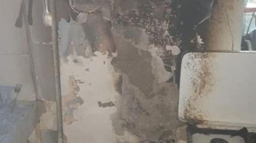 Kırıkkale&rsquo;de Ahşap Evde Yangın