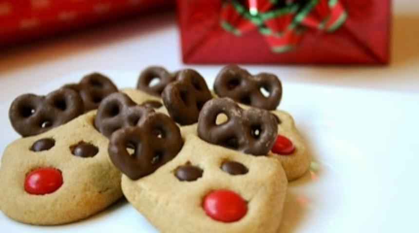 Ren Geyiği Kurabiyeler