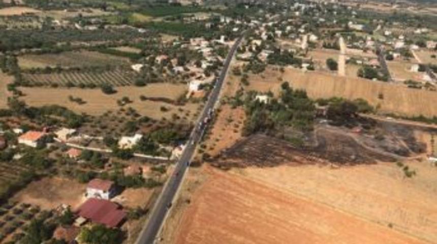 Antalya&rsquo;da Arazi Yangını