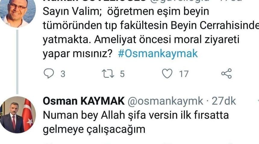 Samsun Valisi&rsquo;nden Anlamlı Davranış