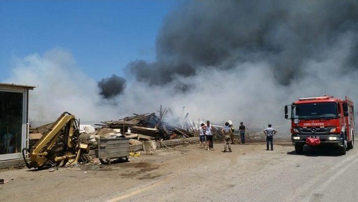 Gemi Dönüşüm Bölgesinde Yangın G1