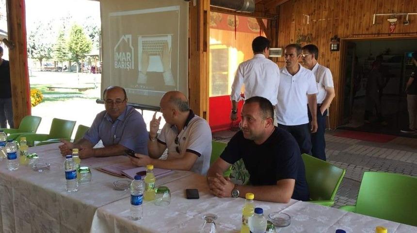 Muhtarlara İmar Barışı Anlatıldı