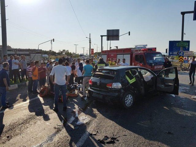 Manisa’da Zincirleme Kaza: 1 Ölü, 6 Yaralı