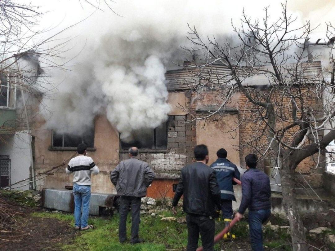 Siirt&rsquo;te Korkutan Yangın