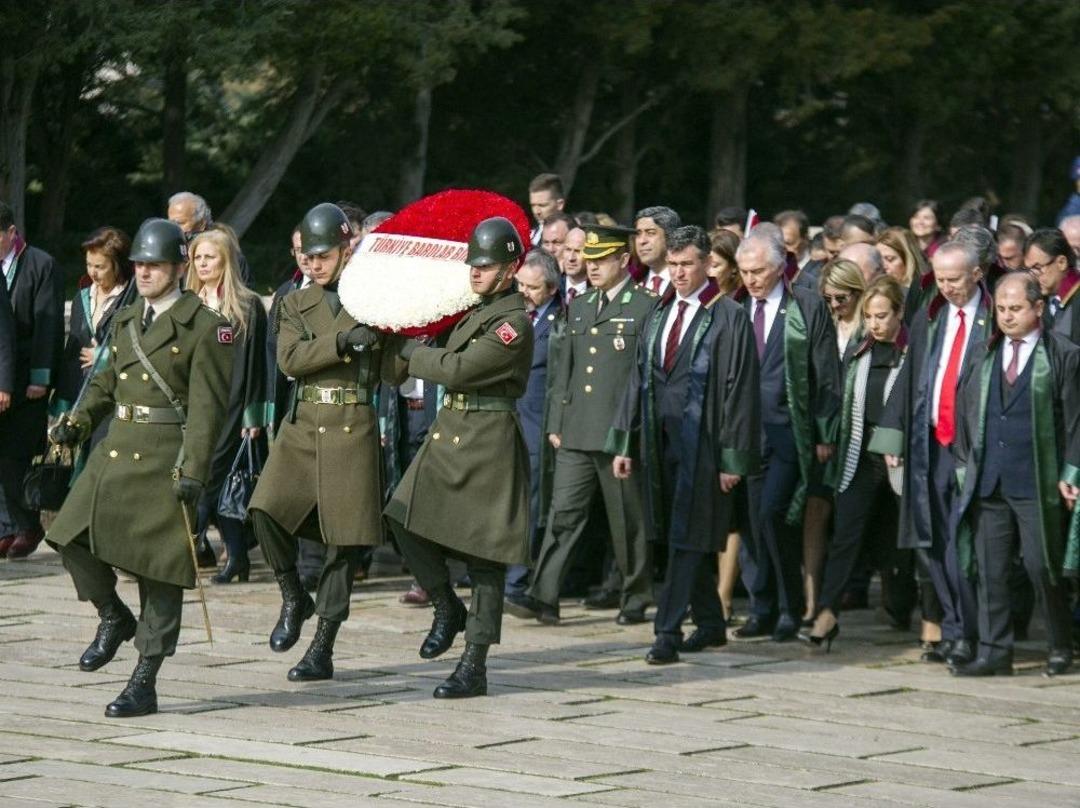 Tbb Anıtkabir&rsquo;i Ziyaret Etti