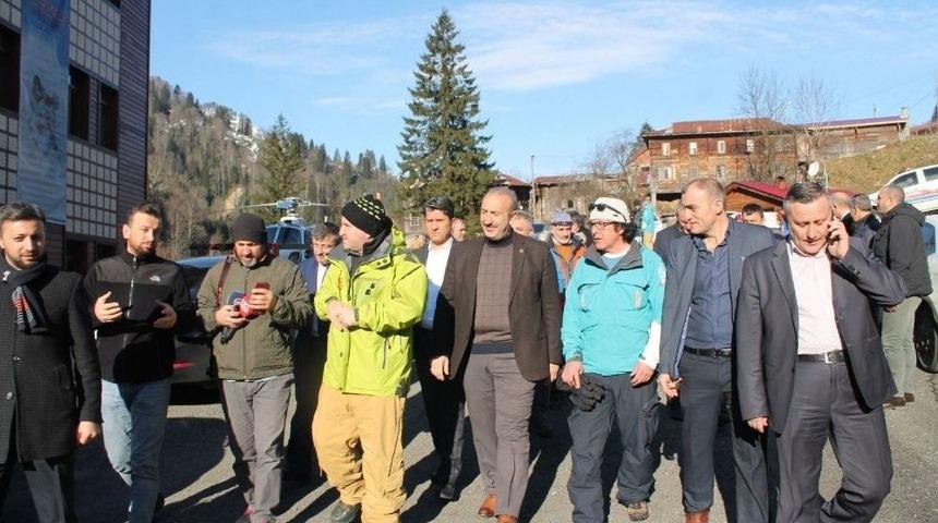 Bakan Osman Aşkın Bak Helikopterle Ka&ccedil;kar Dağları&rsquo;nda Yaptığı İncelemeyi Değerlendirdi