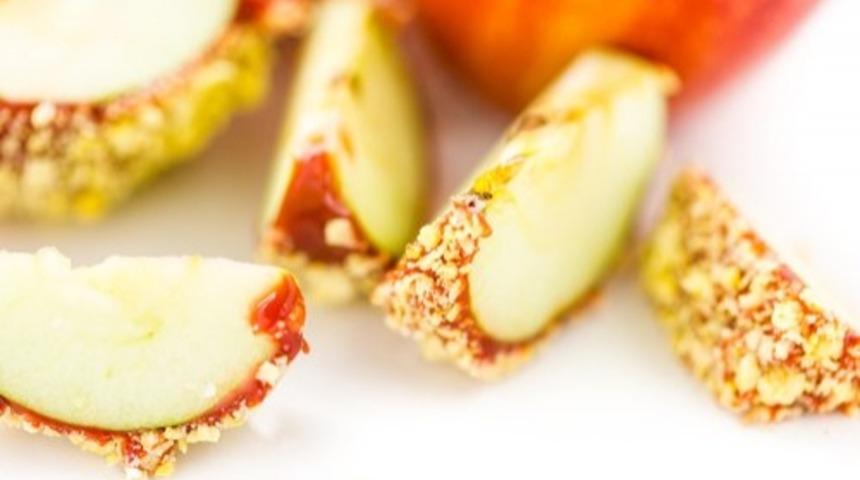 Karamelli Elma Dilimleri