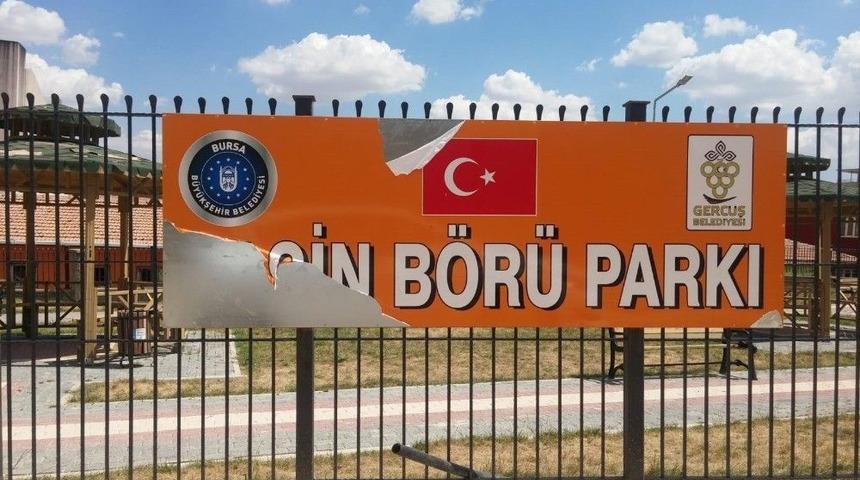 Gerc&uuml;ş&rsquo;te Yasin B&ouml;r&uuml; Parkı İ&ccedil;ler Acısı Durumda