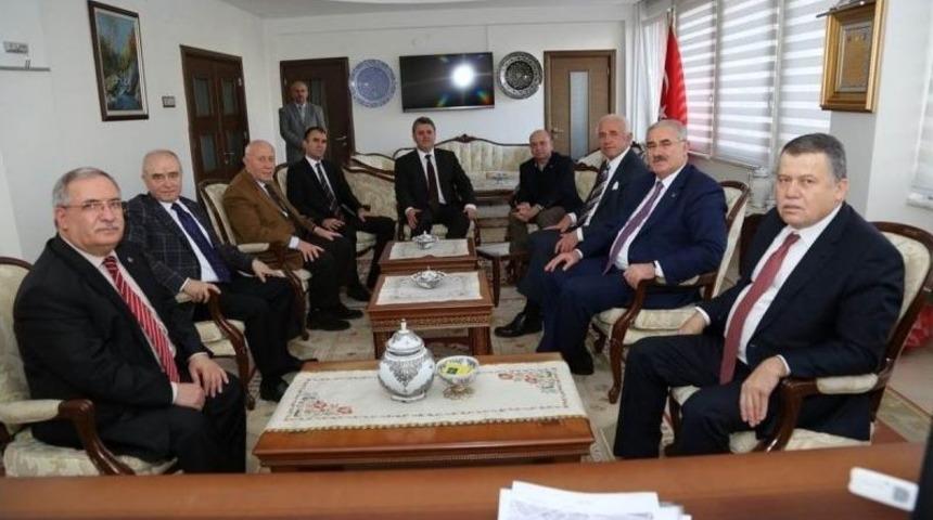 Yargıtay Başkanı Cirit İle Yargıtay Cumhuriyet Başsavcısı Akarca Vali Nayir&rsquo;i Ziyaret Etti