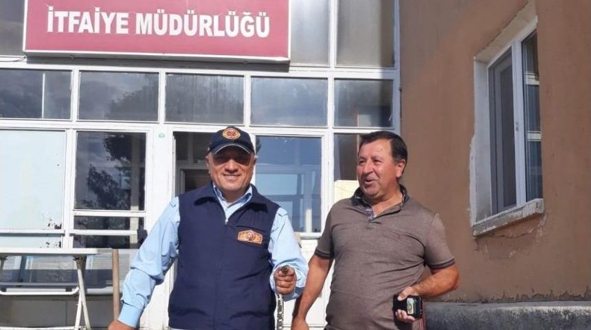 Camide Yılan Paniğe Neden Oldu