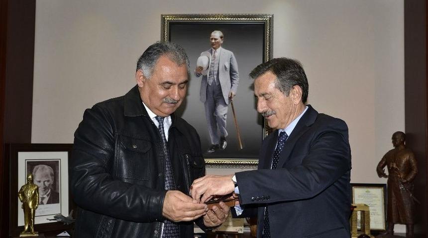 D&ouml;ğerliler&rsquo;den Başkan Ata&ccedil;&rsquo;a Ziyaret