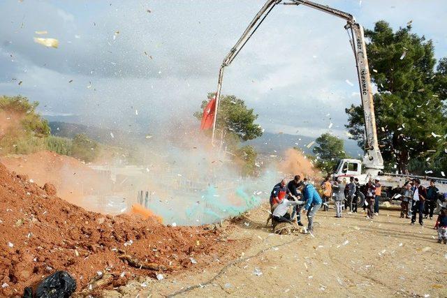 Seydikemer Yüksekokulu’nun Temeli Törenle Atıldı