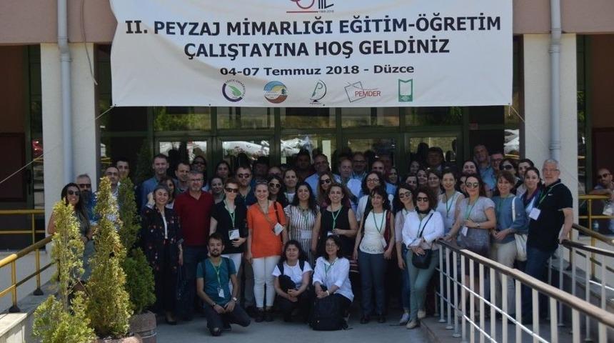 Peyzaj Mimarlığı Eğitim &Ouml;ğretim &Ccedil;alıştayı Sona Erdi