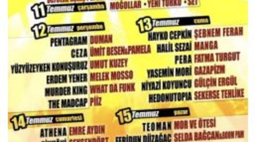 Kuşadası Gen&ccedil;lik Festivali 11 Temmuz&rsquo;da Sevgi Plajı&rsquo;nda Başlıyor