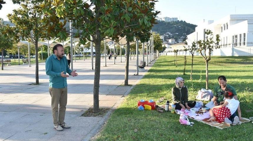 Doğan, Seka Parkta Vatandaşların Misafiri Oldu